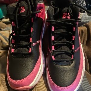 Black and Pink Jordan’s